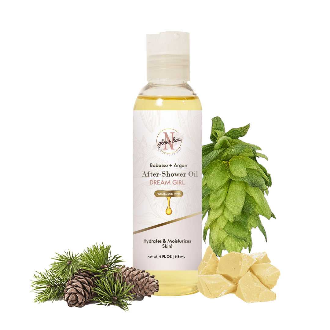 After Shower Oil - Natty Glow Bar