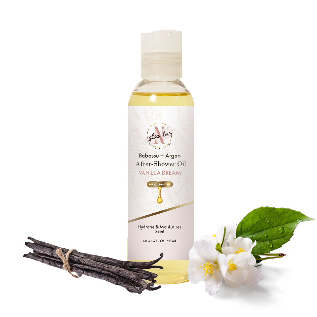 After Shower Oil - Natty Glow Bar